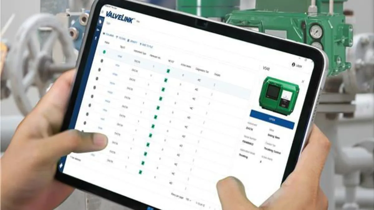 Software Fisher ValveLink Pro para diagnóstico de DVC7K