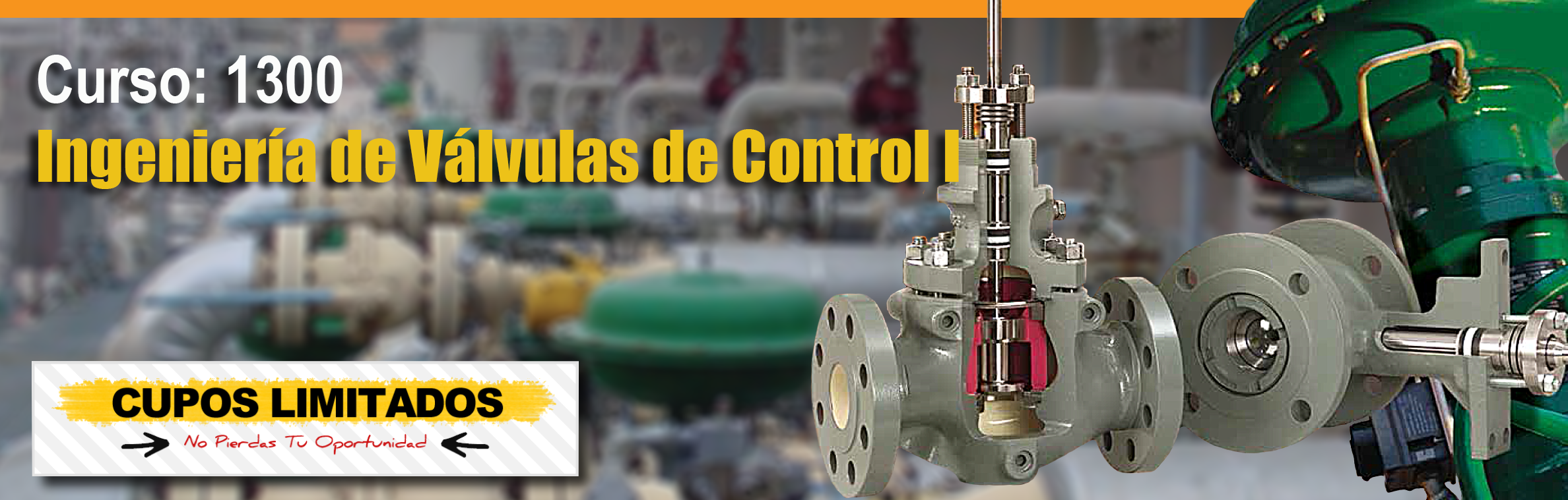 Curso 1300 — Fundamentos de Ingeniería de Válvulas de Control Fisher