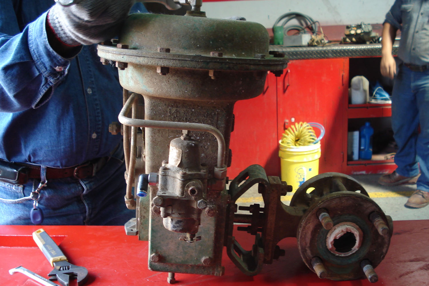 Válvula de control Fisher — proyecto de ITS de Venezuela
